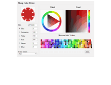 Tablet Screenshot of colorpicker.net
